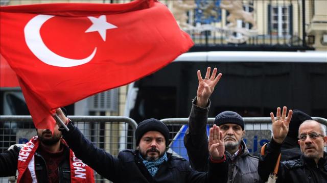 В Стамбуле протестуют против действий властей Нидерландов