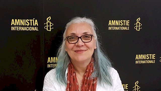 Директор Amnesty International по Турции Идиль Эсер. Архивное фото