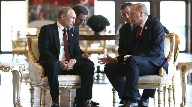 Эрдоган и Путин провели встречу в Анкаре