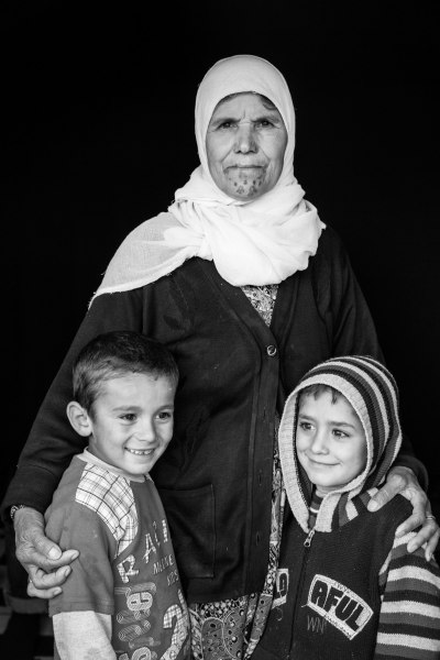 татуированные бабушки Кобани