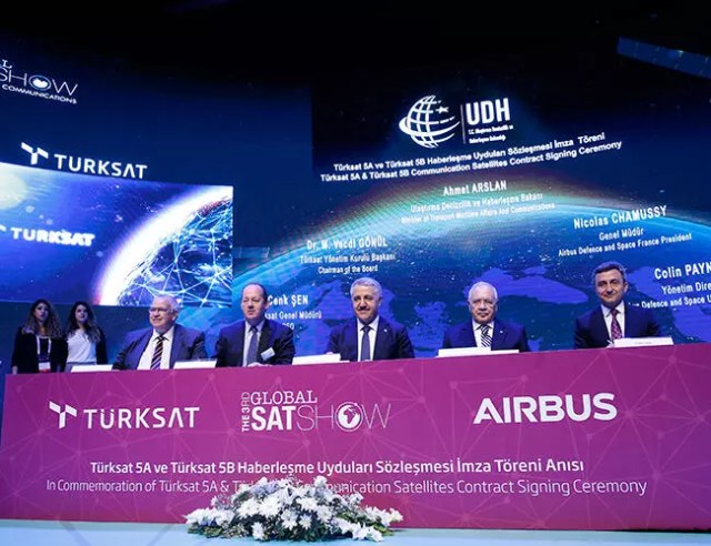 SpaceX to launch Turkish satellites as Turkey, Airbus ink deal