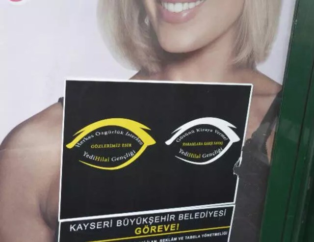 Bra adverts on billboards changed after conservative reaction in Turkey’s Kayseri