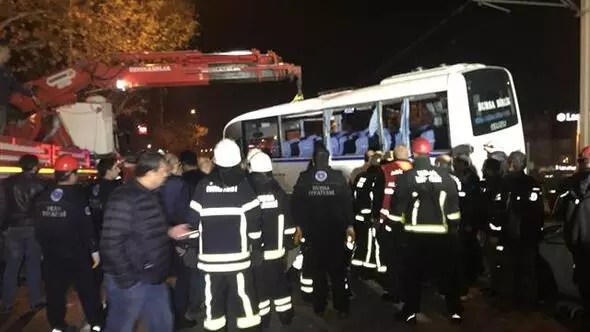 Bursada feci kaza: 4 ölü, 11 yaralı