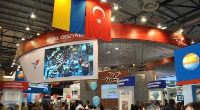 Ukrayna'da turizm fuarına Türkiye damgası