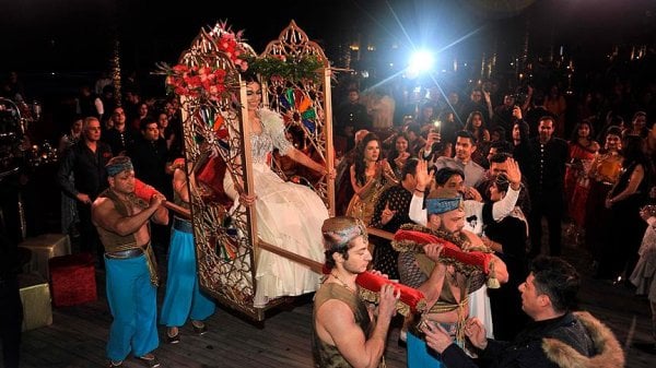 Antalya'da Hint düğünü sezonu başladı