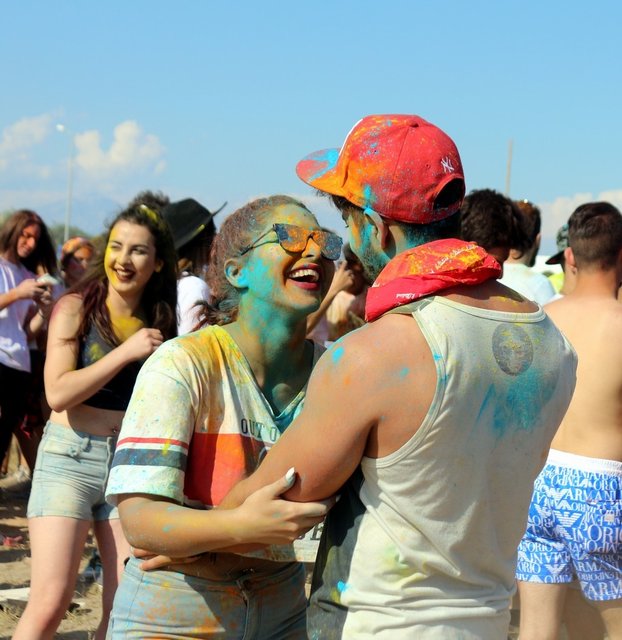 Antalya'da "Dream of Color Fest" etkinliÄinde renkli gÃ¶rÃ¼ntÃ¼ler!