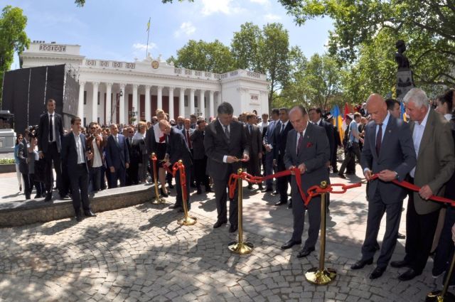 Открытие Стамбульского парка в Одессе / фото пресс-служба Одесской ОГА