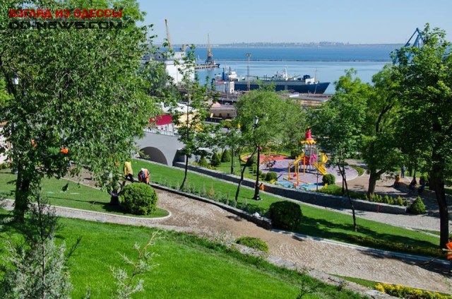 7-3 Стамбульский парк Одессы готовится к открытию