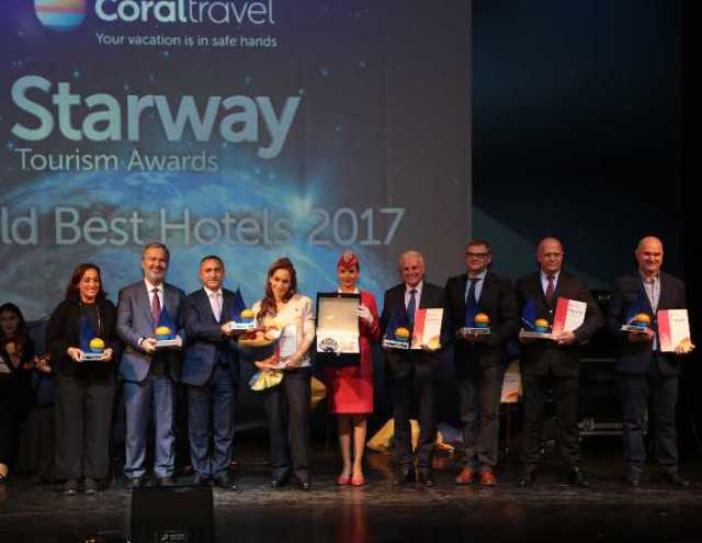 Coral Travel ‘Starway World Best Hotels 2017’ ödülleri sahiplerini buldu